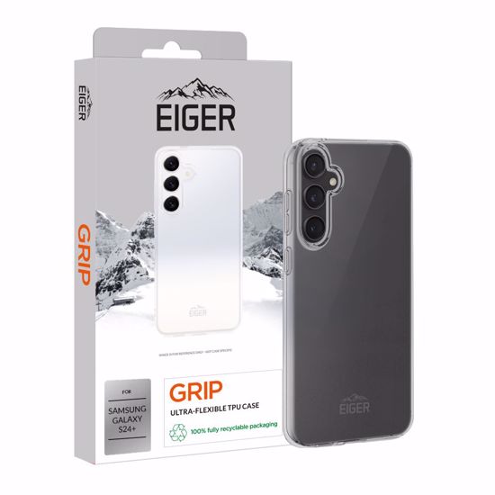 Picture of Eiger Eiger Grip Case for Samsung Galaxy S24+ in Clear
